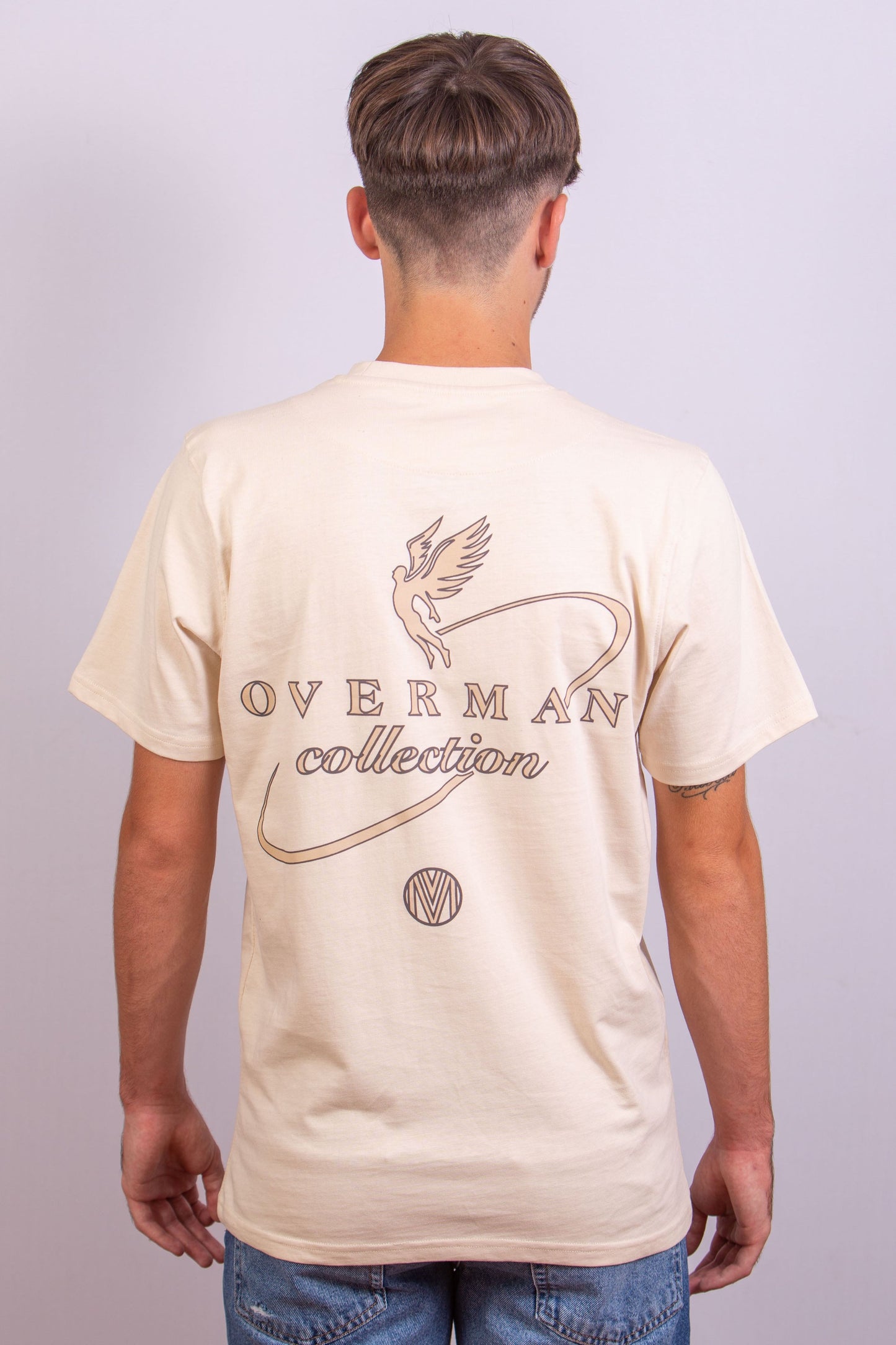 T-shirt OVERMAN SPACE natural